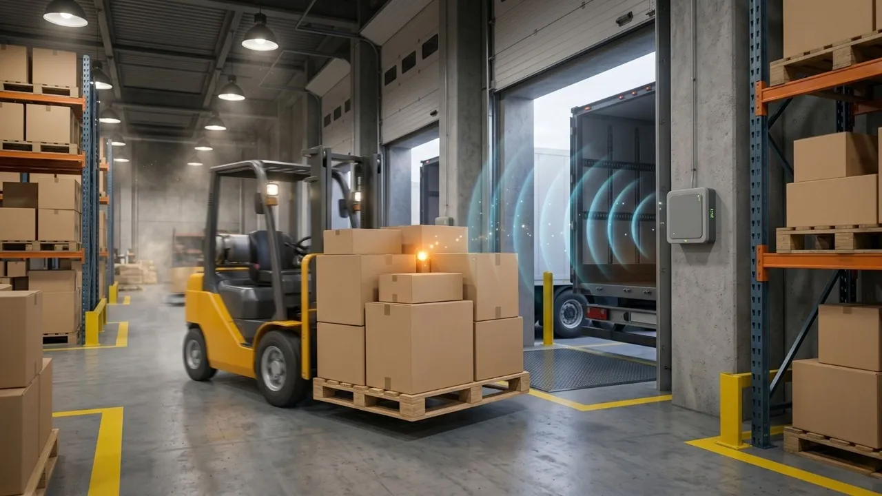 Depoda RFID anten polarizasyonu ve etiketlerin farklı açılardan okunması