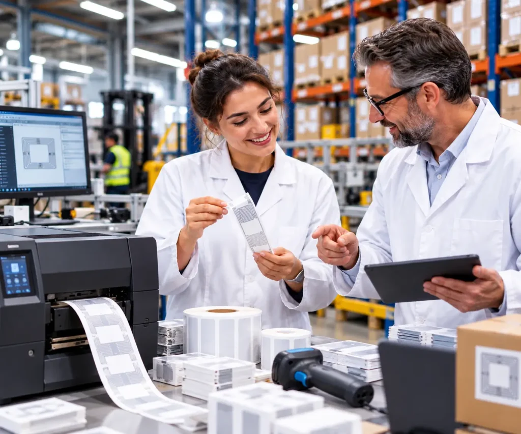 RFID etiket baskı ve kodlama – 4. görünüm