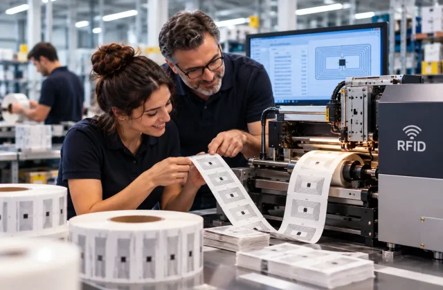 RFID etiket baskı ve kodlama – 3. görünüm